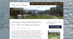 Desktop Screenshot of hillviewcottages.com